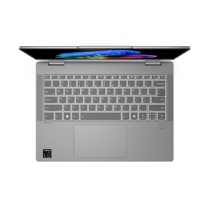 Nešiojamas kompiuteris  Lenovo IdeaPad 5 2-in-1 14Q8X9, 14'', OLED, X Plus, 16 GB, 512 GB, Copilot+, ENG, pilkas