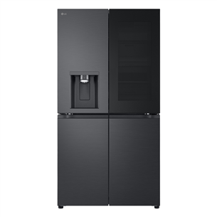 LG, NoFrost, 638 L, height 180 cm, black - SBS-Refrigerator GMG960EVEE.AEVQEUR