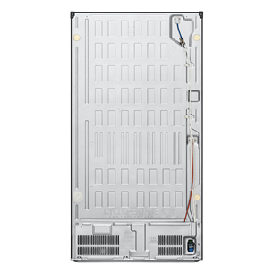 LG, NoFrost, 638 L, aukštis 180 cm, juodas - SBS-Šaldytuvas