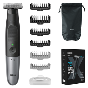 Braun Series X, black - Hybrid shaver