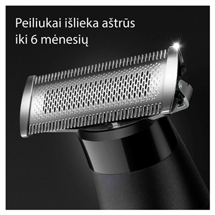 Braun Series X, черный - Гибридная бритва