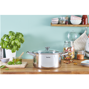 Tefal Cook Eat, 16/20/24 см, 7 предметов - Комплект кастрюль + крышки