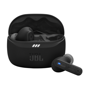 Belaidės ausinės JBL Tune Beam 2, juodos JBLTBEAM2BLK