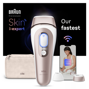 Braun IPL Skin i-Expert Pro 7 PL7147, baltas/auksinis - Fotoepiliatorius