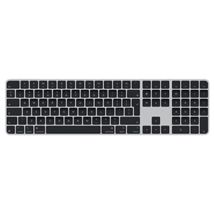 Magic Keyboard with Touch ID and Numeric Keypad, ENG, черный - Беспроводная клавиатура MXK83Z/A