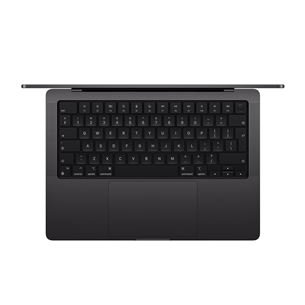 Nešiojamas kompiuteris  Apple MacBook Pro 14 (2024) M4, 10C/10C, 16 GB, 1 TB, RUS, space black