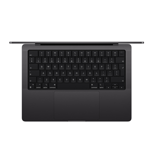 Nešiojamas kompiuteris  Apple MacBook Pro 14 (2024) M4 Pro, 12C/16C, 24 GB, 512 GB, SWE, space black