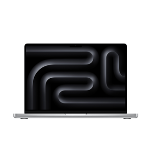 Nešiojamas kompiuteris  Apple MacBook Pro 14 (2024) M4 Pro, 14C/20C, 24 GB, 1 TB, ENG, silver MX2F3ZE/A