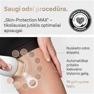 Braun Silk-expert Pro 5, white/golden - IPL Hair removal