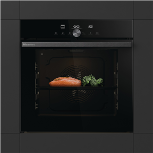 Hisense, 77 L, black - Built-in oven