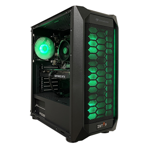 Stacionarus kompiuteris  Intop Gaming ER017397, Ryzen 5, 16 GB, 1 TB, RTX4060, juodas ER017397