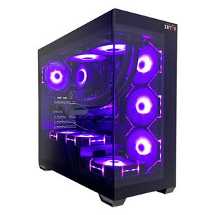 Intop Gaming ER017397, Ryzen 7, 32 ГБ, 1 ТБ, RTX 4060 Ti, черный - Настольный компьютер ER865614