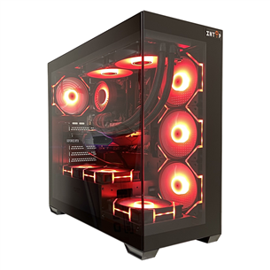 Stacionarus kompiuteris  Intop Gaming ER744993, Ryzen 7, 32 GB, 2 TB, RTX 4070, juoda ER744993