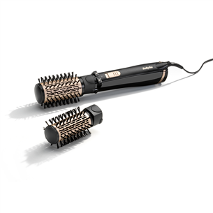 BaByliss Big Hair Dual 1000, 1000 Вт, черный/золотистый - Фен-щетка