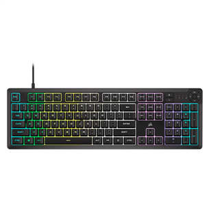 Klaviatūra Corsair K55 Core RGB, ENG, juoda CH-9226C65-NA