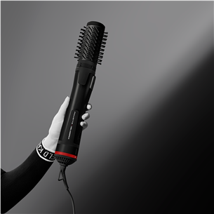 Rowenta x Karl Lagerfeld Brush Activ', 1000 W, black/red - Rotating air styler