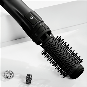 Rowenta x Karl Lagerfeld Brush Activ', 1000 W, black/red - Rotating air styler