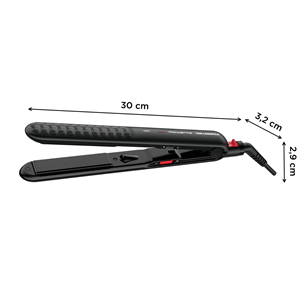 Rowenta x KARL LAGERFELD Optiliss black Hair straightener SF323LF0 Novastar