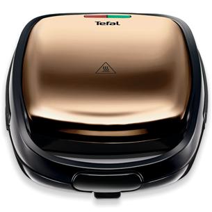 Tefal Snack Time Coppertinto, 700 W, copper - Sandwich and waffel maker