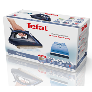 Lygintuvas Tefal Virtuo, 2000 W, tamsiai mėlynas