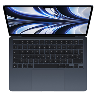 Nešiojamas kompiuteris Apple MacBook Air 13" (2024), M3 8C/10C, 24 GB, 512 GB, ENG, midnight