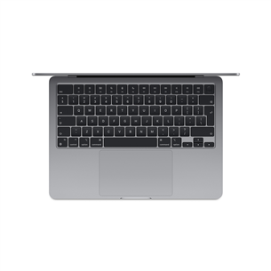 Nešiojamas kompiuteris Apple MacBook Air 13'' (2024), M3 8C/10C, 24 GB, 512 GB, SWE, space gray