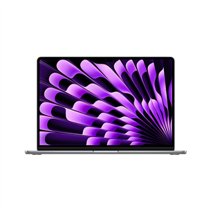 Apple MacBook Air 15'' (2024), M3 8C/10C, 16 ГБ, 256 ГБ, ENG, серый - Ноутбук MC9D4ZE/A