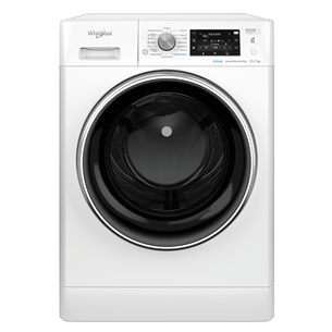 Whirlpool, 11 kg / 7 kg, depth 60.5 cm, 1600 rpm - Washer-dryer combo FFWDD1176258BCVEE