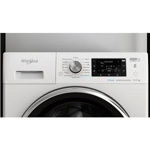 Whirlpool, 11 kg / 7 kg, depth 60.5 cm, 1600 rpm - Washer-dryer combo