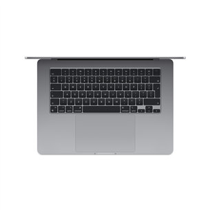 Apple MacBook Air 15'' (2024), M3 8C/10C, 16 GB, 512 GB, ENG, space gray - Nešiojamas kompiuteris