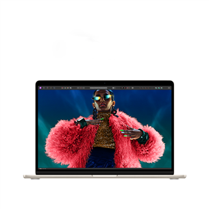 Apple MacBook Air 15'' (2024), M3 8C/10C, 16 GB, 512 GB, ENG, starlight - Nešiojamas kompiuteris