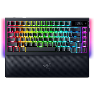 Belaidė klaviatūra Razer Blackwidow Pro 75%, tactile, juoda RZ03-05130100-R3M1