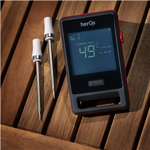 HerQs Pin PRO, black - Smart cooking thermometer