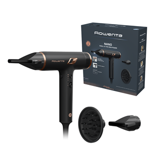 Rowenta NANO, 1700 W, black - Hair dryer