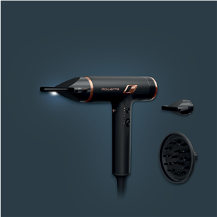 Rowenta NANO, 1700 W, black - Hair dryer