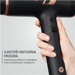 Rowenta NANO, 1700 W, black - Hair dryer