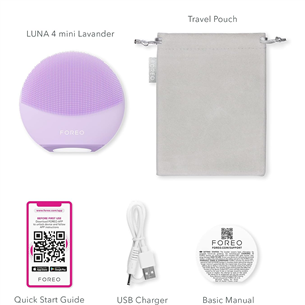 Foreo Luna 4 mini, lavender - Facial cleansing device