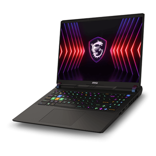 MSI Vector 16 HX A14V, 16'', 240 Гц, QHD+, i7, 16 ГБ, 1 ТБ, RTX 4080, ENG, серый - Ноутбук