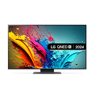 LG QNED86, 55'', 4K UHD, QNED, черный - Телевизор