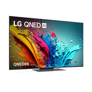 LG QNED86, 55'', 4K UHD, QNED, черный - Телевизор