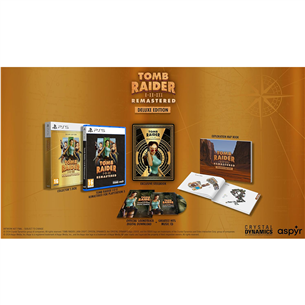 Žaidimas Tomb Raider I-III Remastered Deluxe Edition, PlayStation 5