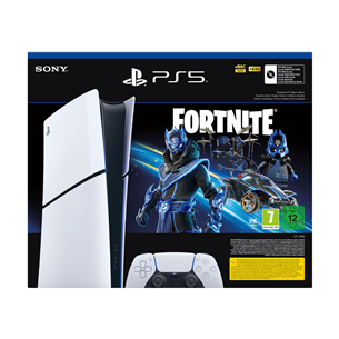 Sony PlayStation 5 Slim Digital + Fortnite Cobalt Star - Žaidimų konsolė