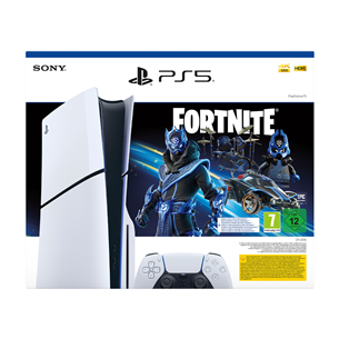 Sony PlayStation 5 Slim + Fortnite Cobalt Star - Žaidimų konsolė