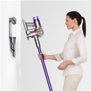 Belaidis dulkių siurblys Dyson V8 Origin, nikelio/violetinės spalvos