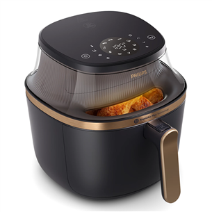 Philips 3000 Series, 6.2 L, 1700 W, black - Airfryer