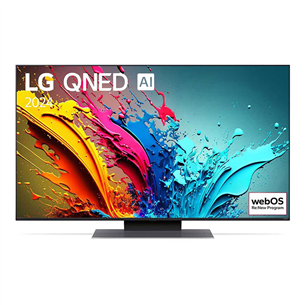 LG QNED86, 65'', 4K UHD, QNED, juodas - Televizorius 65QNED86T3A.AEU