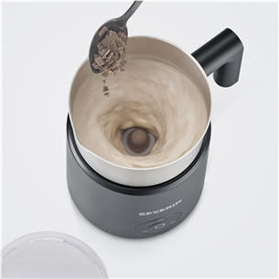 Severin Spuma Lite, 0.4 L, black - Induction milk frother