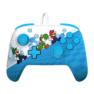 PDP Rematch Mario Escape, Nintendo Switch, light blue/white - Controller 708056070793