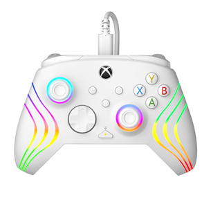 PDP Afterglow Wave, Xbox, white - Controller 708056070250