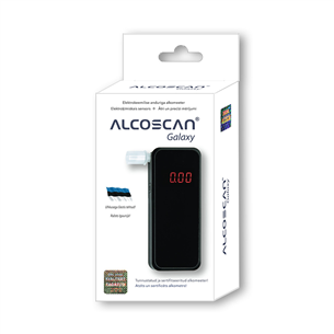 Alcoscan Galaxy, black - Breathalyser ALGALAXYLT